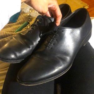 M. GEMÍ LEATHER BLACK OXFORDS